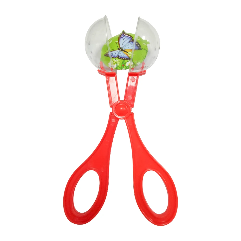 Ловец насекомых ножницы детские игрушки ловушка для бабочек щипцы научные