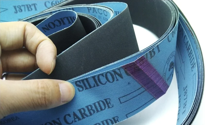 5 шт. 1500*50 мм мягкой ткани для удаления остатков крема наждачной бумагой карбид