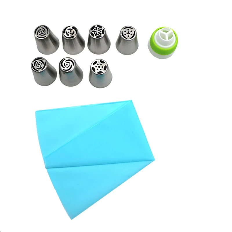 Русская обледенительная насадка для пирожных из нержавеющей стали украшения