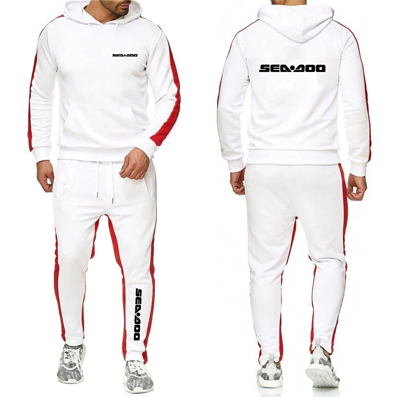 

Autumn new men's sports suit fashion hoodie + pants two-piece casual sportswear men's fitness clothes sports men's clothing