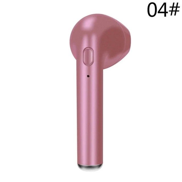 right pink TWS i7s беспроводные Bluetooth наушники-вкладыши стерео наушники для всех смартфонов беспроводные гарнитуры - Цвет: right pink