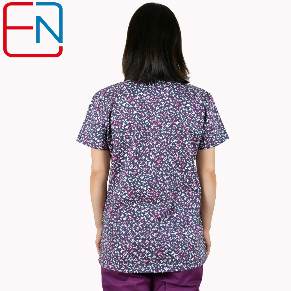 Брендовые медицинские топы для женщин, хлопок, 4 кармана, xxs-XXXL