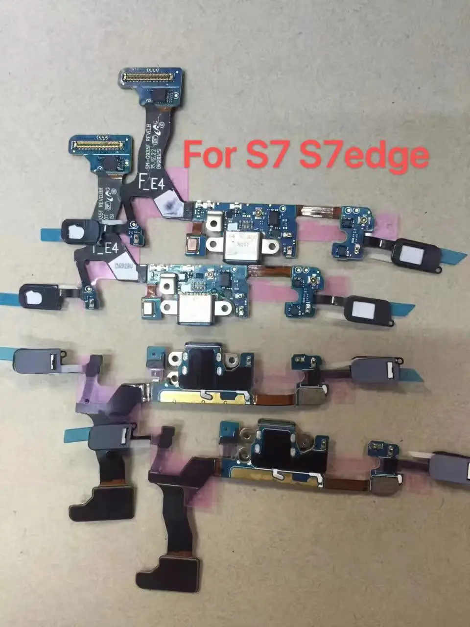 USB-разъем для зарядки Samsung Galaxy S7 Edge G930F, G935F, гибкий кабель (art.: 3920b5e112aee) - 3920b5e112aee