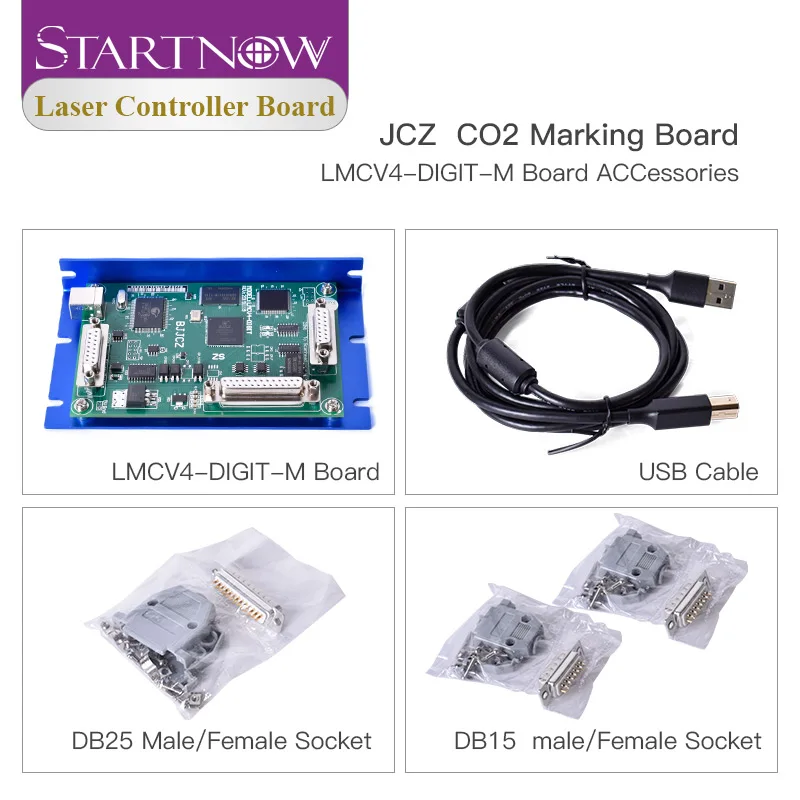 Startnow лазерная маркировочная машина Управление Карты JCZ доска Ezcard Системы LMCV4 DIGIT M