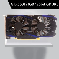 gtx550ti 1gb 128bit gddr5 nvidia low noise graphic card pci express 2 0 hdmi compatible hd gaming video card w dual cooling fan