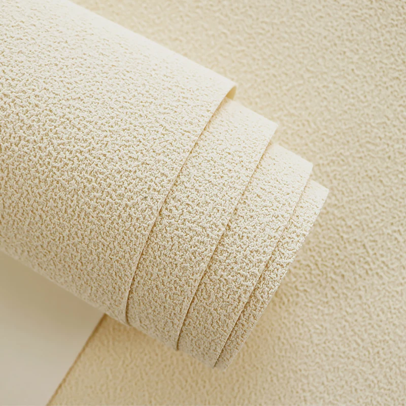 

[Sound insulation and noise reduction] Solid color orange red 3D three-dimensional Suede velvet thick light luxury wallpaper