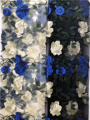 Весна и лето кирпич камень сетка вышивка ткань хорошее качество женское платье