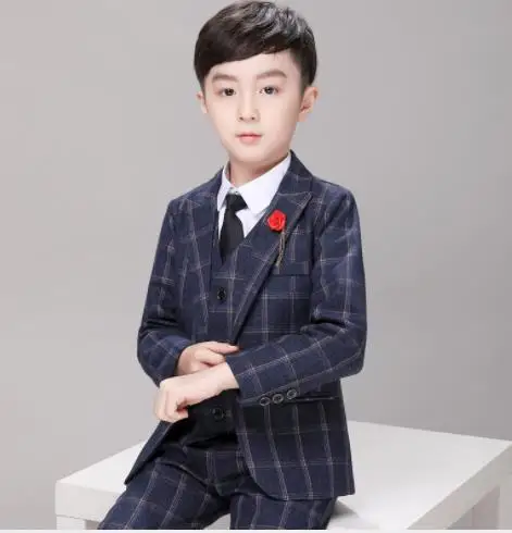 Лидер продаж свадебные костюмы для мальчиков детская одежда малышей Официальные