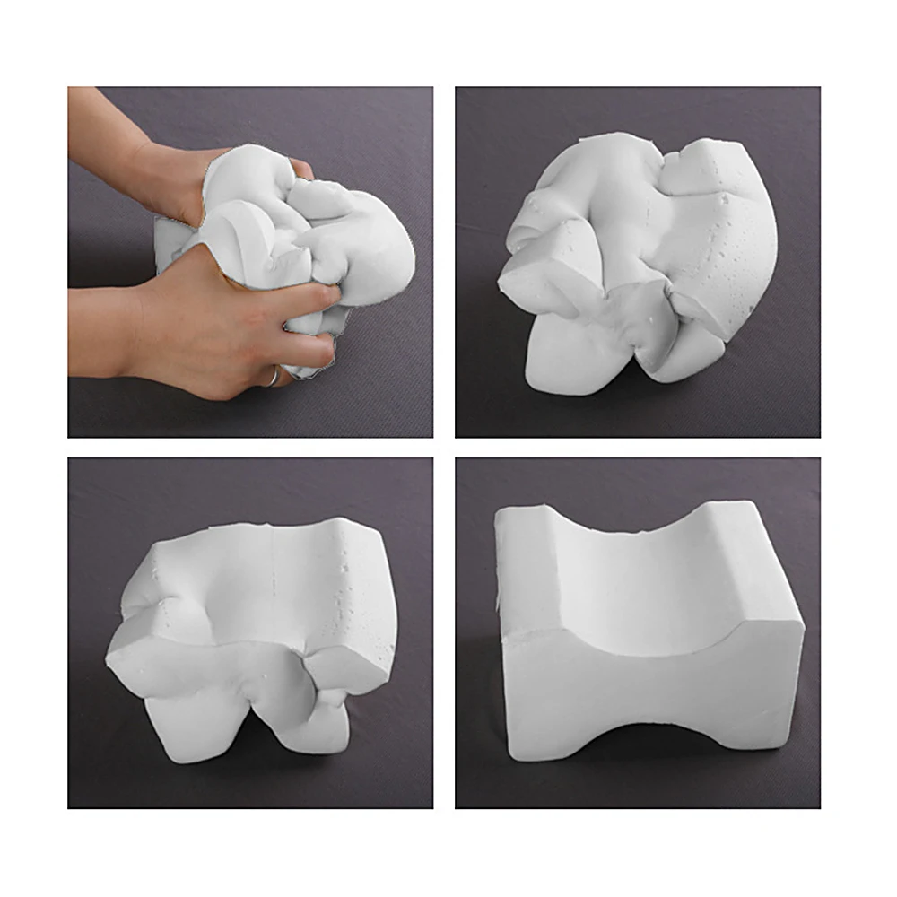 

Memory Foam Knee Pillow for Sleeping Between the Legs Cushion for Side Sleepers Align Spine Pregnancy Body Pillows Back Support