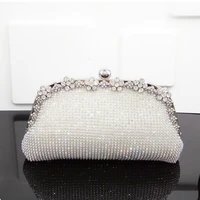 luxury designer handbags women crossbody bags 2021 shopper purse fashion shiny rhinestone chain flowers clutch party evening bag