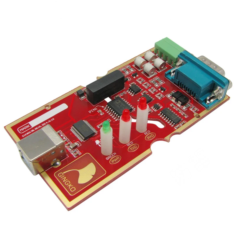 Магнитный изолятор EVC8013B 3 в 1 USB к RS485 RS232 RS422 Промышленный источник питания с