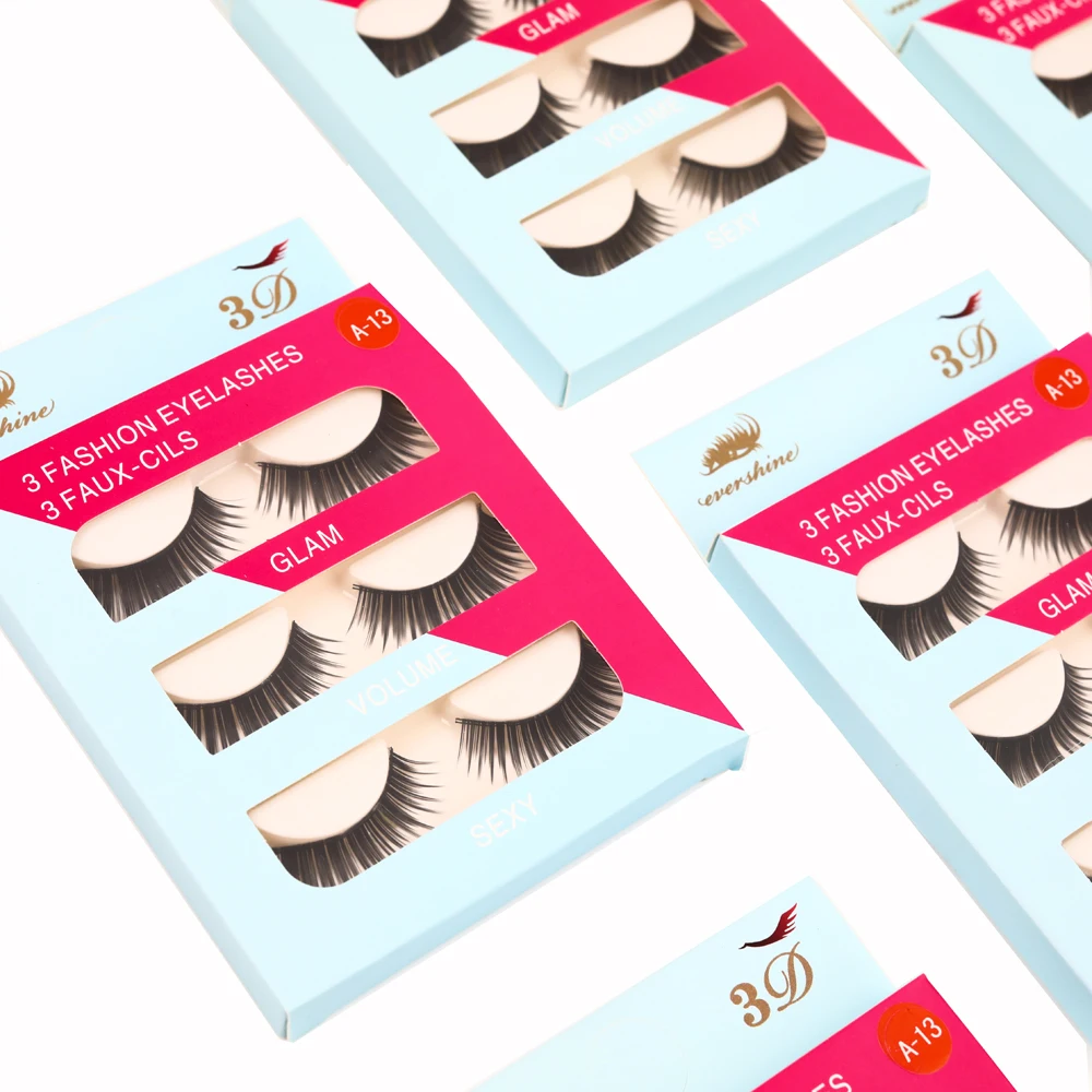 Eyelashes 3D Mink False Lashes Thick long HandMade Fake Makeup Eyelash kit beautiful package #3D-14 | Красота и здоровье