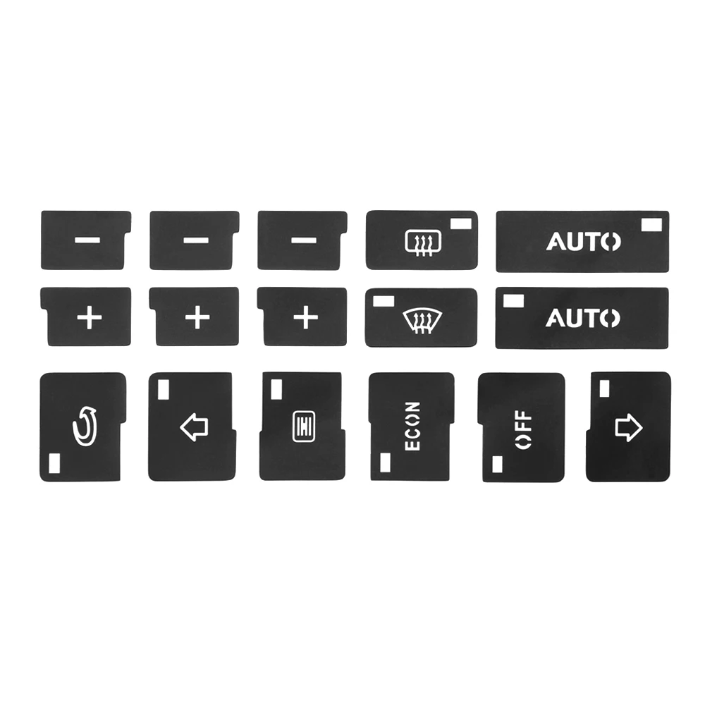 

1x Car Air Condition AC Climate Control Button Repair Stickers Decals