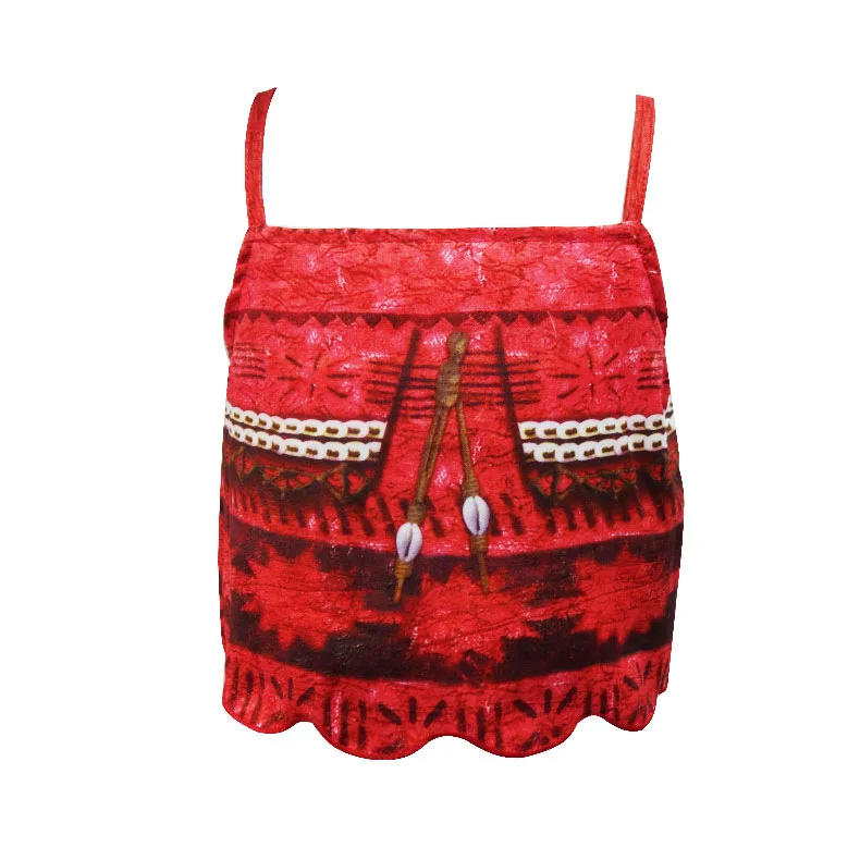 2020 для девочек с героями мультфильма Моана Платье принцессы юбкой Детские