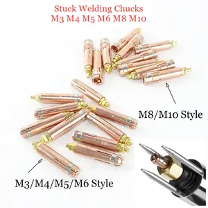 Патрон для сварки M3 M4 M5 M6 M8 M10, 10 шт.