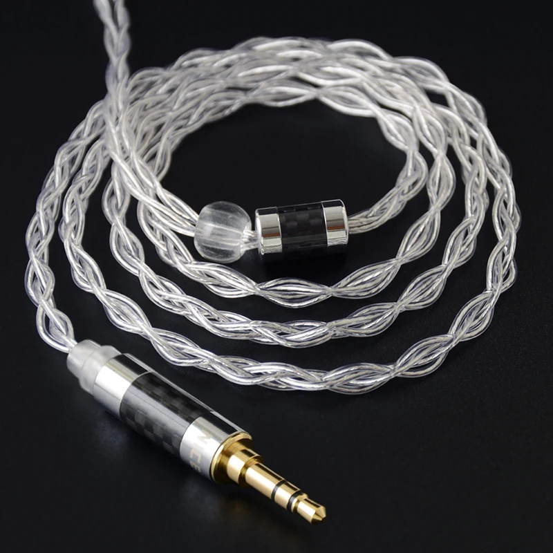 Atualização do Fone de Ouvido 2pin para Db3 Nicehck Litzps Litz Prata Pura Cabo 3.5 – 2.5 4.4mm Mmcx Nx7 Pro Qdc 0.78mm Kxxs lz a7 St-10s 4n