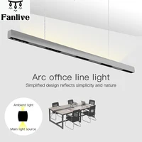 5pcs 36w 120cm Linear Bar Light Creative Led Rectangular Line Lamp Office Commercial Lighting Modern Indoor Ra>85 Hanging Lamp