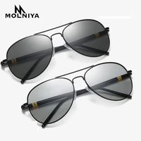 classic discoloration sunglasses polarized men driving glasses pilot sunglasses brand designer retro night vision goggles women