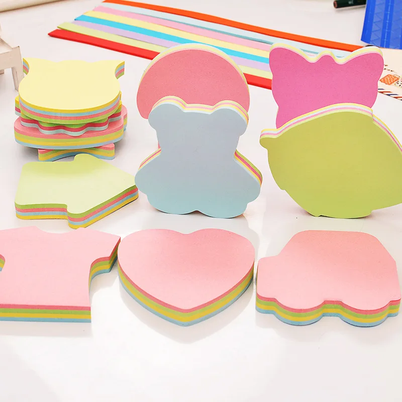 8 Pcs Convenience Love Note Notebook School Memo Pad N Times Note Memo Wholesale Kawaii Sticky Notes