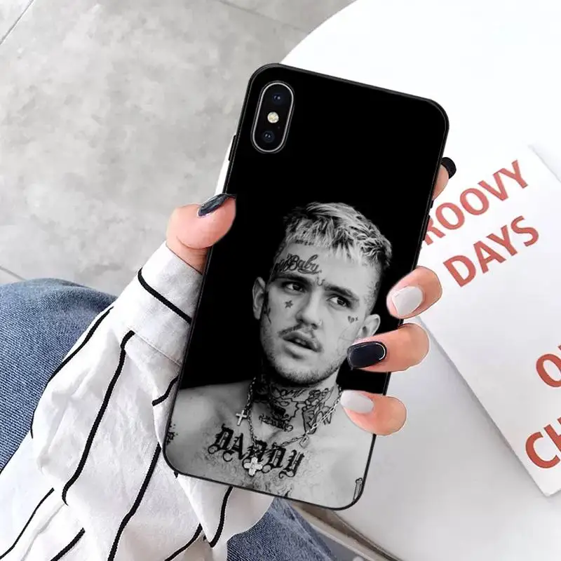 

Lil Peep Lil Bo Peep Phone Case for iPhone 11 12 pro XS MAX 8 7 6 6S Plus X 5S SE 2020 XR mini