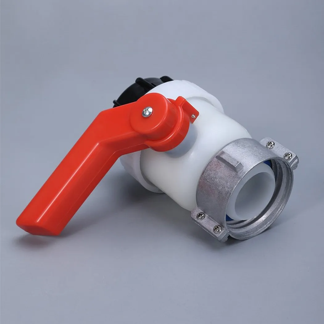 

DN40 Ball Valve For 1000 Liters Water Tank Container Chemical Barrel Adapter Rain Barrels IBC Tank Ball Valve