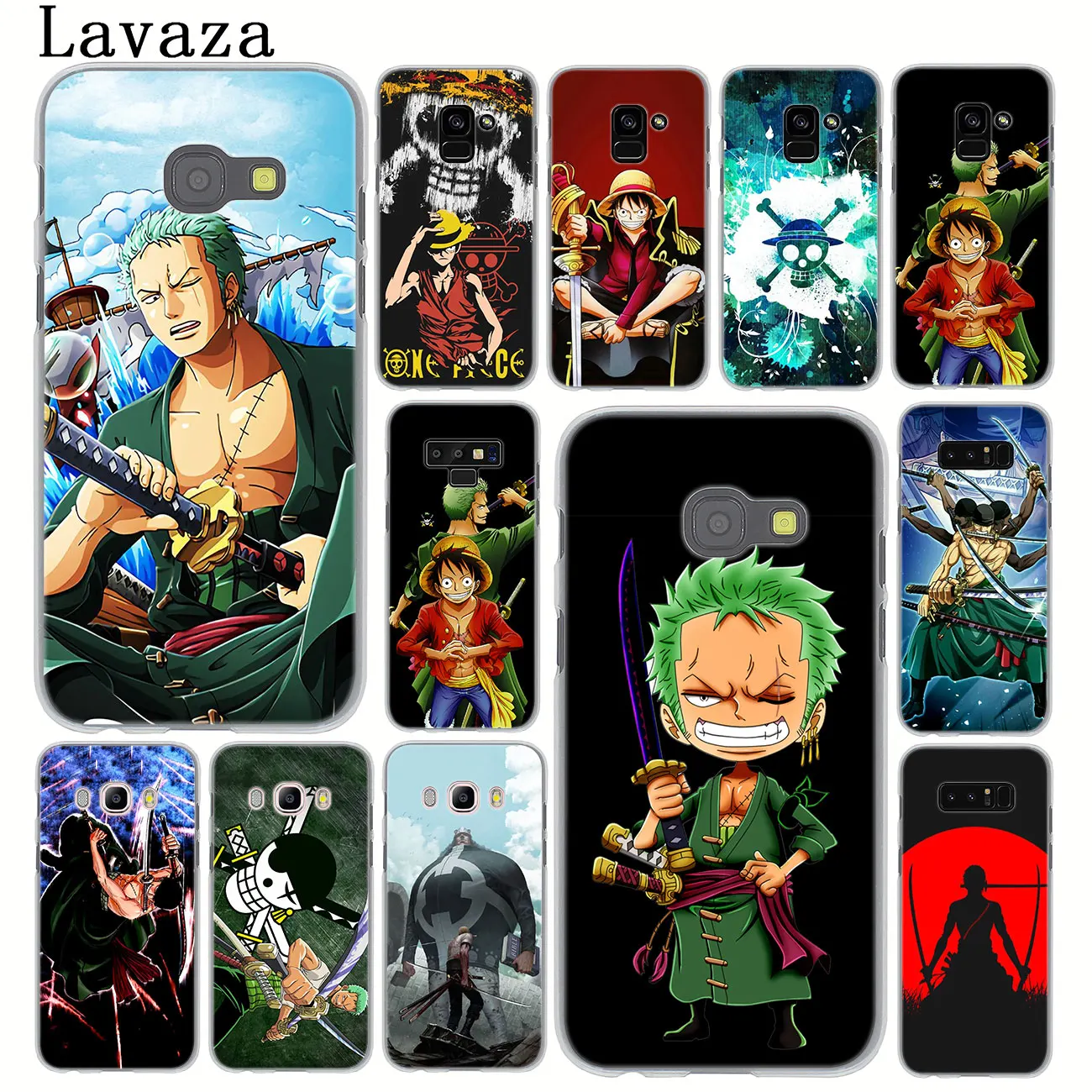 Чехол для телефона Lavaza ONE PIECE Zoro Samsung Galaxy Note 10 9 8 A9 A8 A7 A6 Plus 2018 A3 A5 2015 2016 2017
