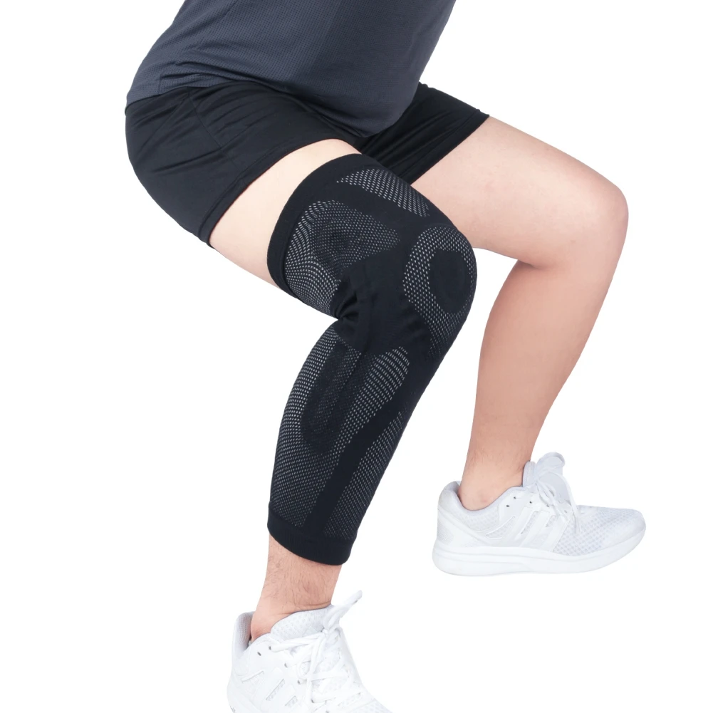 

1PCS Compression Knee Support Elastic Knee Pads Brace Springs Gym Sports Basketball Volleyball Running Knee Protector
