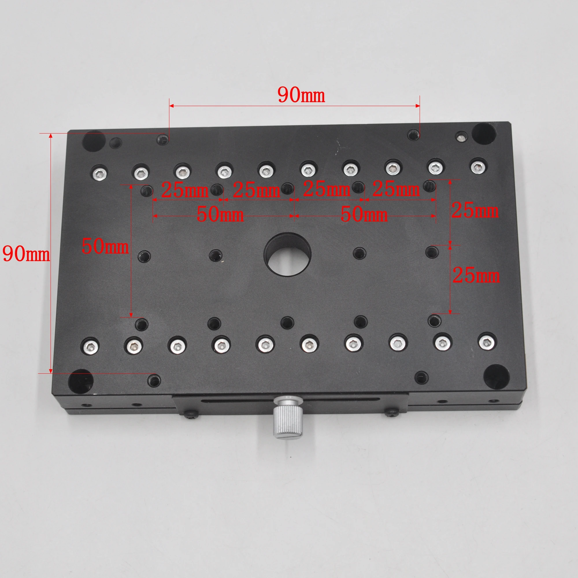 SIGMA KOKI manual optical linear guide fine-tuning slide table 100x160mm aluminum alloy enlarge
