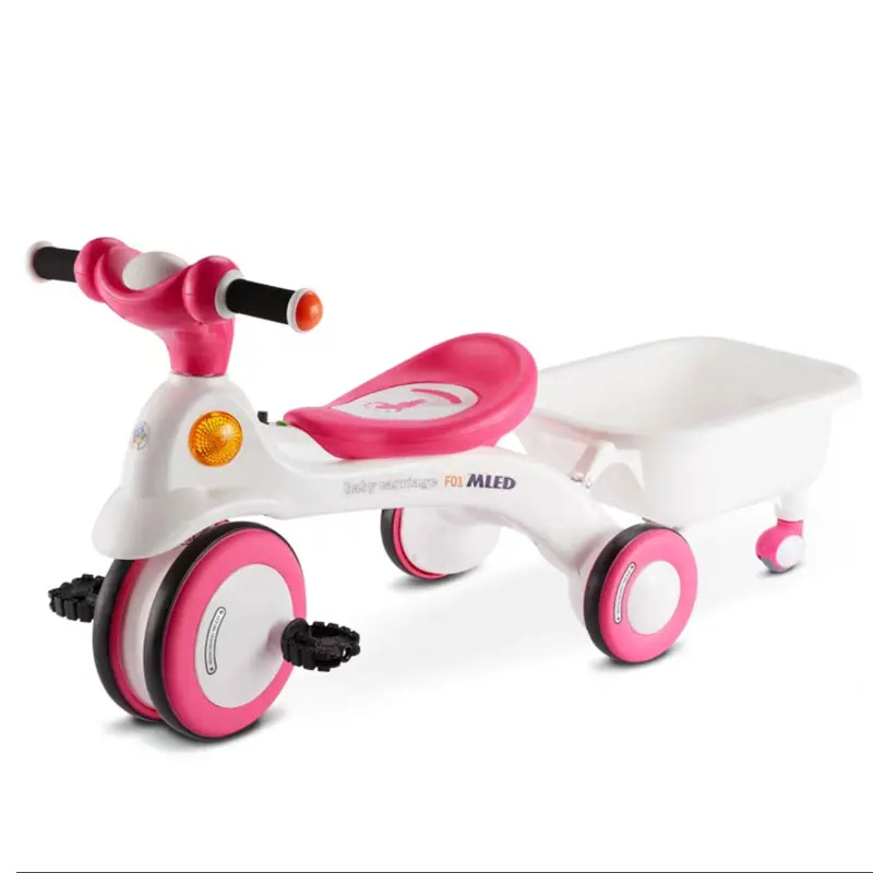 Child Tricycle Environmental Protection Safety Mute Wear Resistant 2~8 Years Old Student Three Rounds Pedal Bicycle | Игрушки и хобби