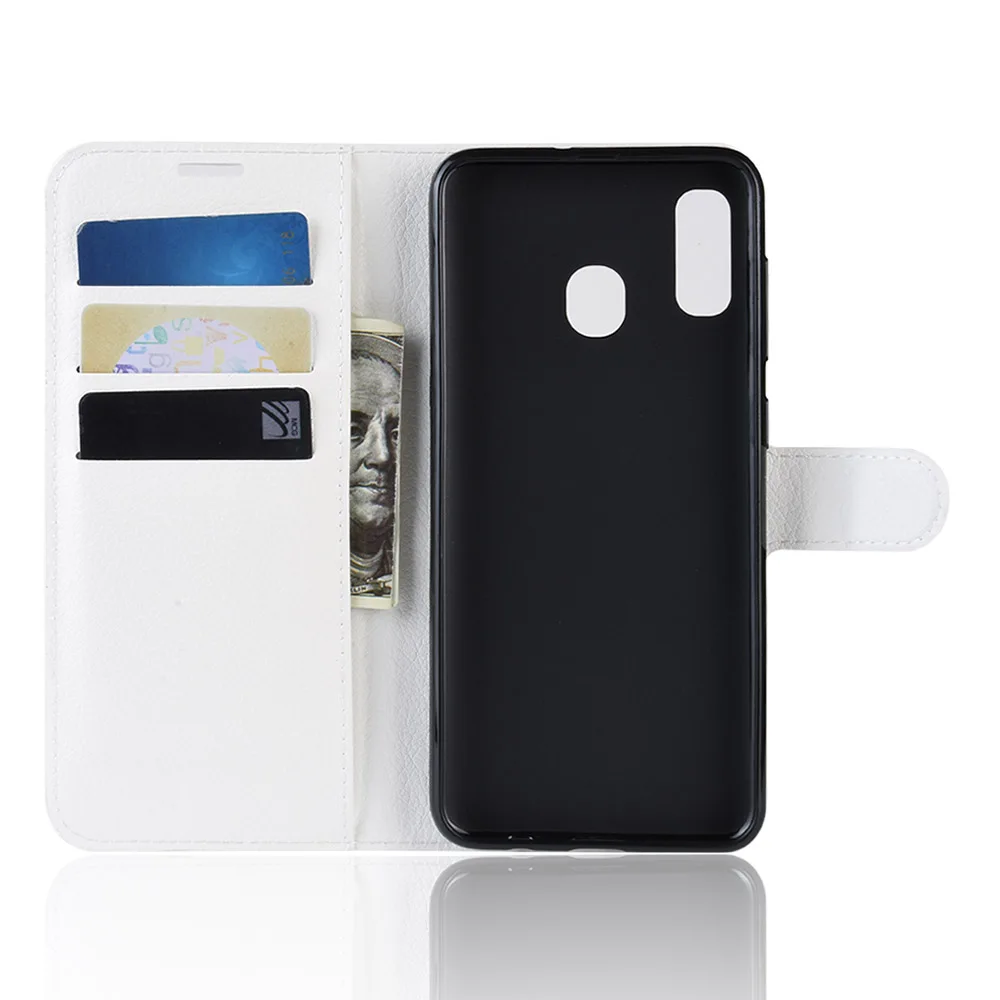 Flip Wallet Cover Card Slot PU Leather Case For Samsung J2 Pro 2018 J3 J5 J7 2017 J8 J4 J6 core | Мобильные телефоны и