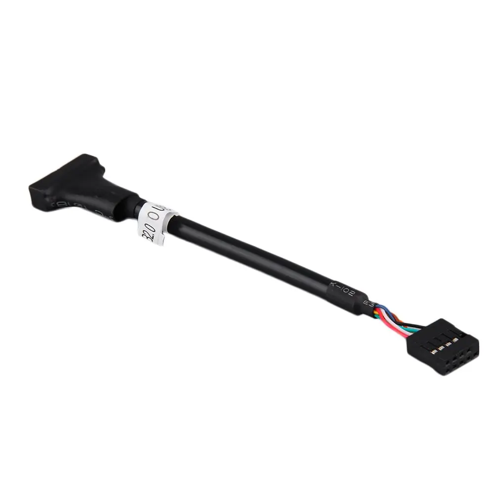 

2020 Новый USB 3.0 9-контактный Женский на материнскую плату USB 3.0 20-контактный Мужской Удлинительный кабель