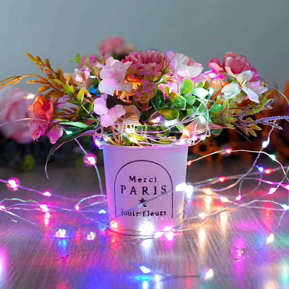 USB Led String Lights Music RGB Smart Bluetooth App Controlled Christmas Fairy for Decor | Лампы и освещение