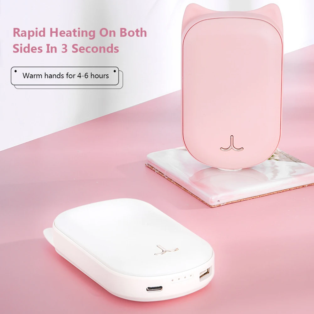 Портативное мини зарядное устройство 3600 мАч с зарядкой от USB двухстороннее