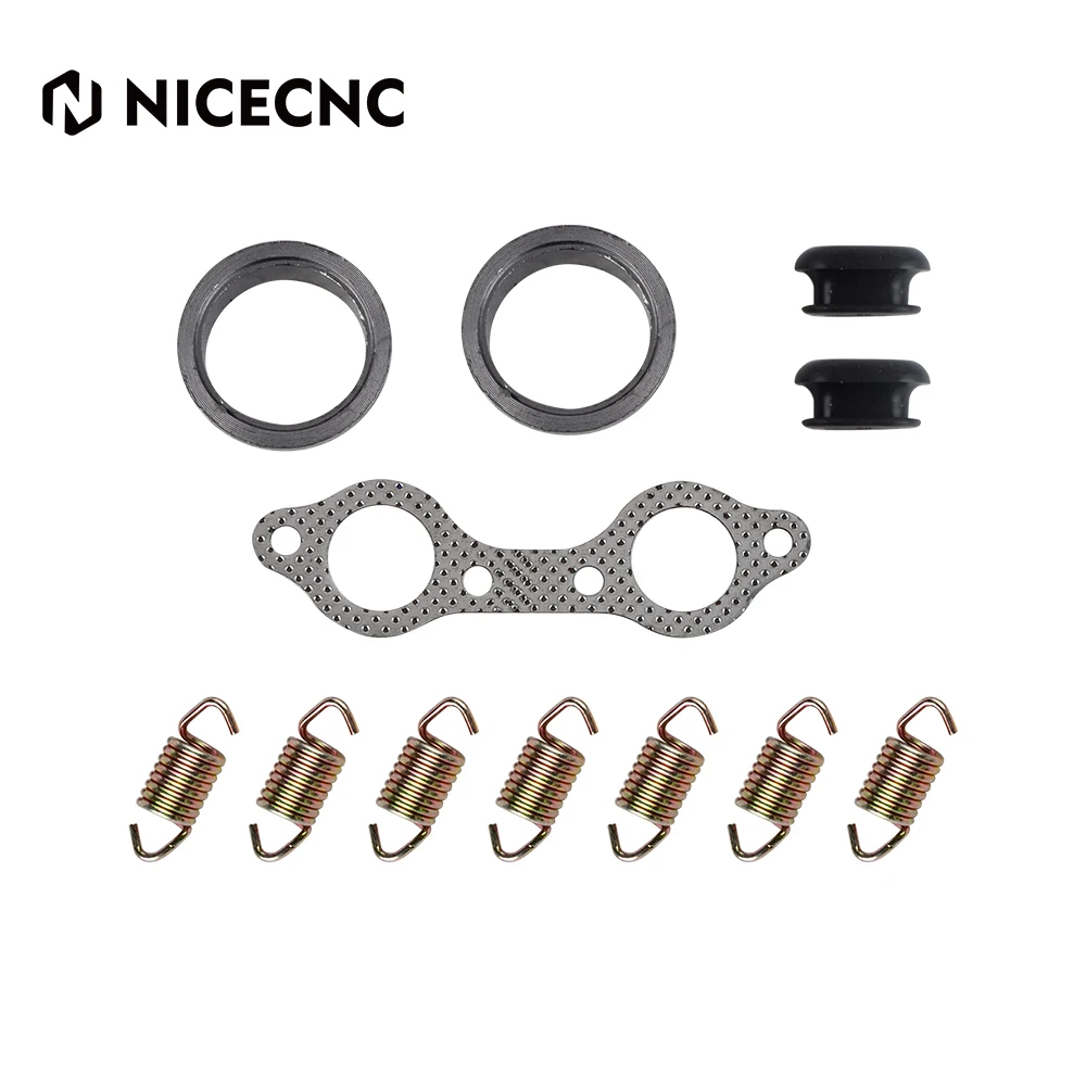 

NICECNC Exhaust Muffler Kit for Polaris Ranger RZR 800 EFI 2008 UTV Accessories