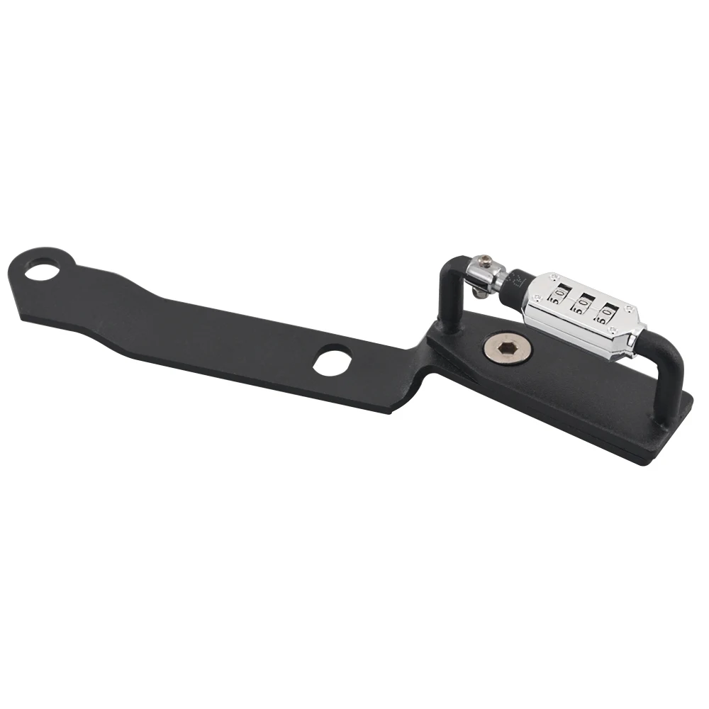 

Новый крючок для крепления пароля, черный боковой Противоугонный замок для шлема, мотоциклетный замок, подходит для YAMAHA YZF R25 R3 MT-25