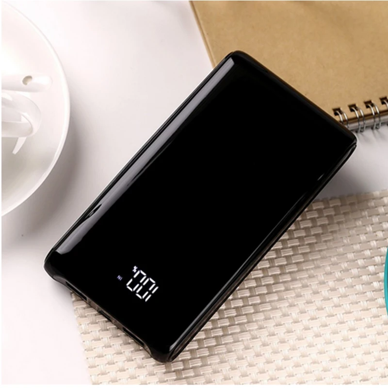 Блок питания без аккумулятора 5 В двойной USB 6*18650 Внешний аккумулятор мобильный