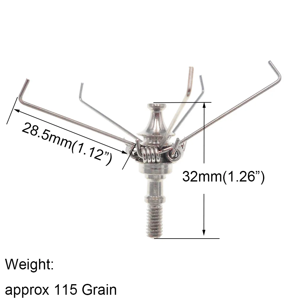 12 шт. стрельба из лука с длинными наконечниками стрел дзюдо наконечники для