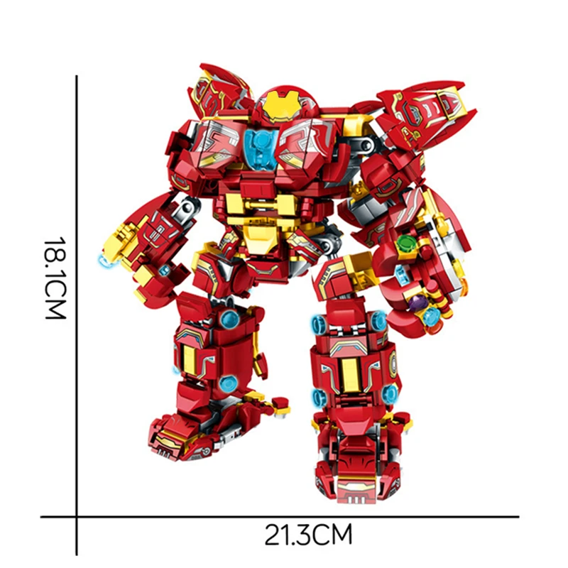 Детский конструктор мстители халкбастер Железный человек Тони Старк | Игрушки и