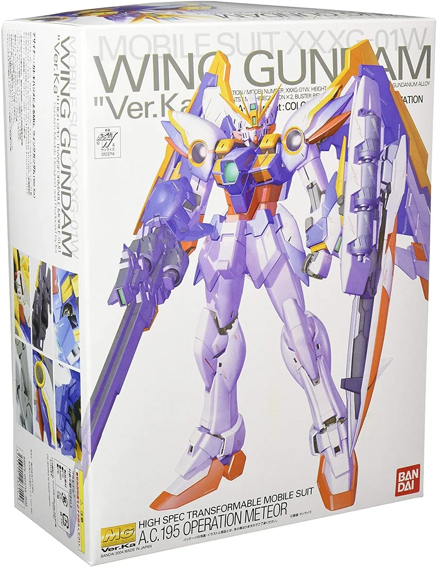 Подвижная фигурка Bandai Hobby Wing Gundam VER.KA Master Grade (BAN123714)|Игровые фигурки и трансформеры|