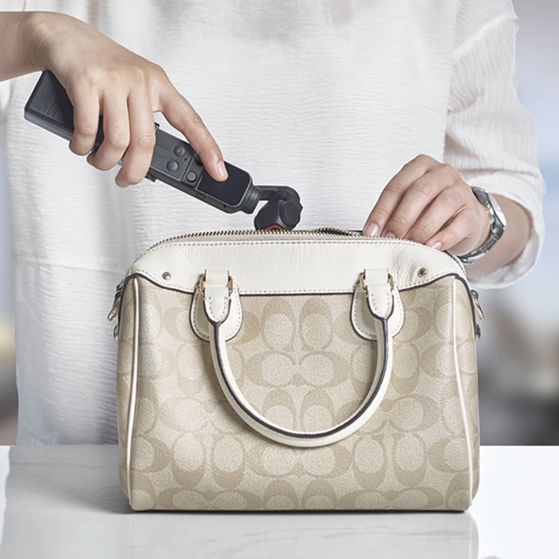 

Tiny Rigs Travel Case for Pocket 2 Portable Charger Security Sports Camera Mobile Charging Strap Power Bank Extension Case X37A