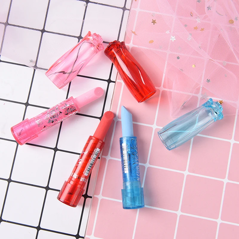 

1x Stationery Students Lipstick Shape Eraser Rubber Novelty Gift Eraser School