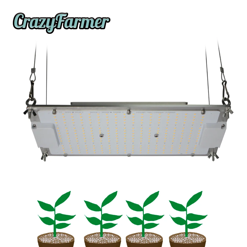 Geeklight crazyфермер 120 Вт samsung lm301h quantum qb288 Светодиодная панель фитопа для выращивания
