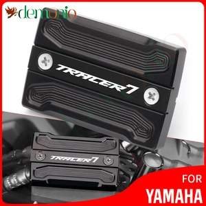 Motorcycle Accessories Fits For Yamaha Tracer 7 / GT 2021 2022 CNC Brake Fluid Reservoir Cap Covers Tracer7 7gt TRACER7