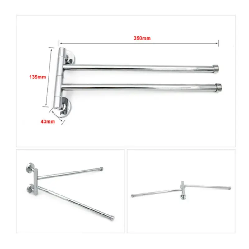 Поворотный держатель для полотенец из нержавеющей стали | Дом и сад