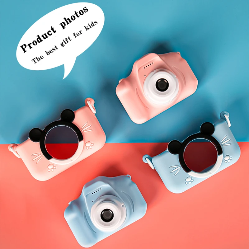 

Mickey Mouse Mini Camera Kids Digital Camera 20MP Cute Mickey Minnie Camera for Boys Girls Mic Camera Selfie Children's Camera