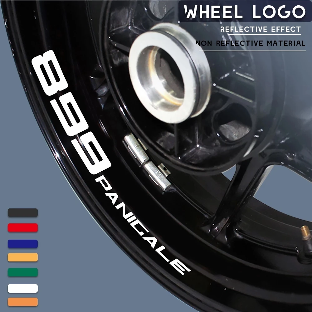 

For DUCATI 899 PANICALE Motorcycle Wheel Sticker Rim Stripe Reflective Tape Motorbike Decal Styling Stick