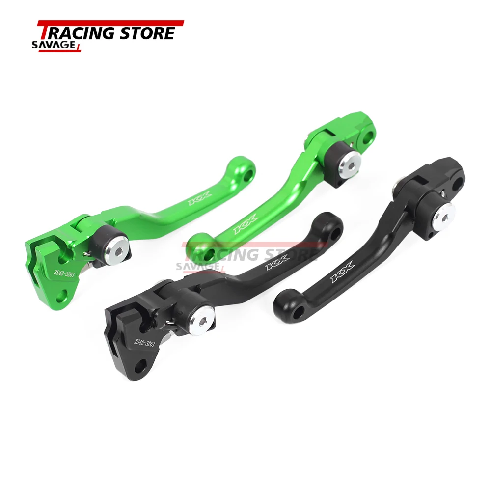 

2013-2018 CNC Pivot Brake Clutch Levers For KAWASAKI KX250F KX450F KX 250 450 F 2016 2017 Motorcycle Accessores Off-Road Logo KX