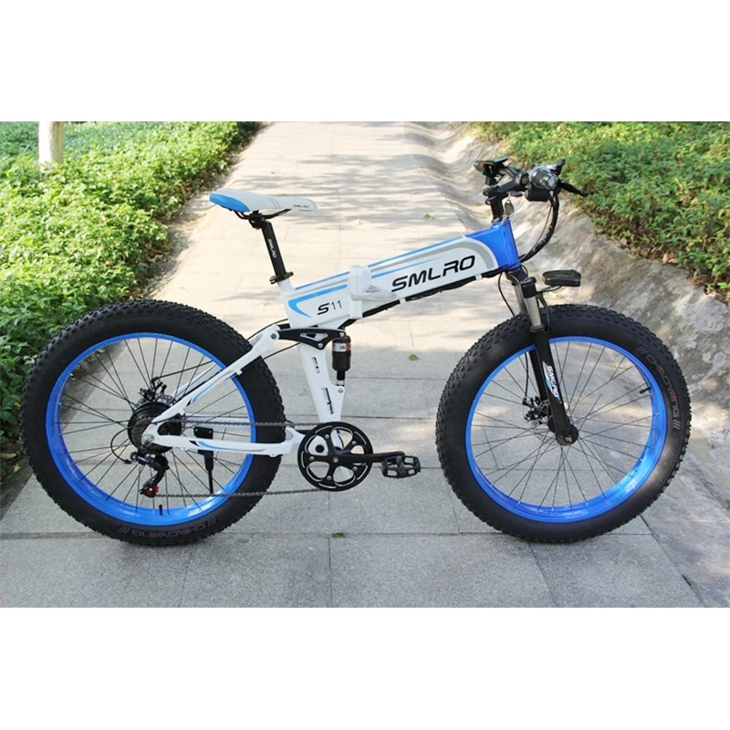 Preise 7-speed Elektrische Mountian Bike 1000W High Power Ebike 48V 10Ah Elektrische Fahrrad 26 Zoll Fett Reifen Für Erwachsene Und Teenager 2021 Neue