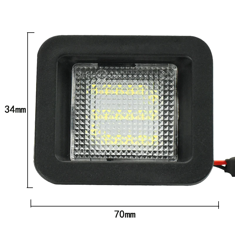 CNSUNNYLIGHT супер яркий 18 SMD СВЕТОДИОДНЫЙ Автомобильный номерной знак лампа Canbus для Ford