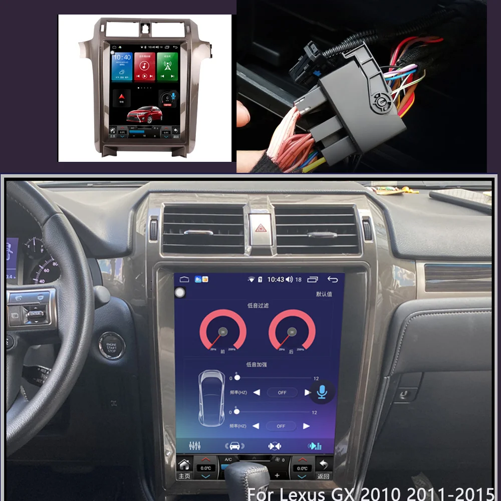 5g 8 core android 11 car multimedia radio player dvd 128g for lexus gx 460 2010 2015 carplay gps navigation autoradio head unit free global shipping